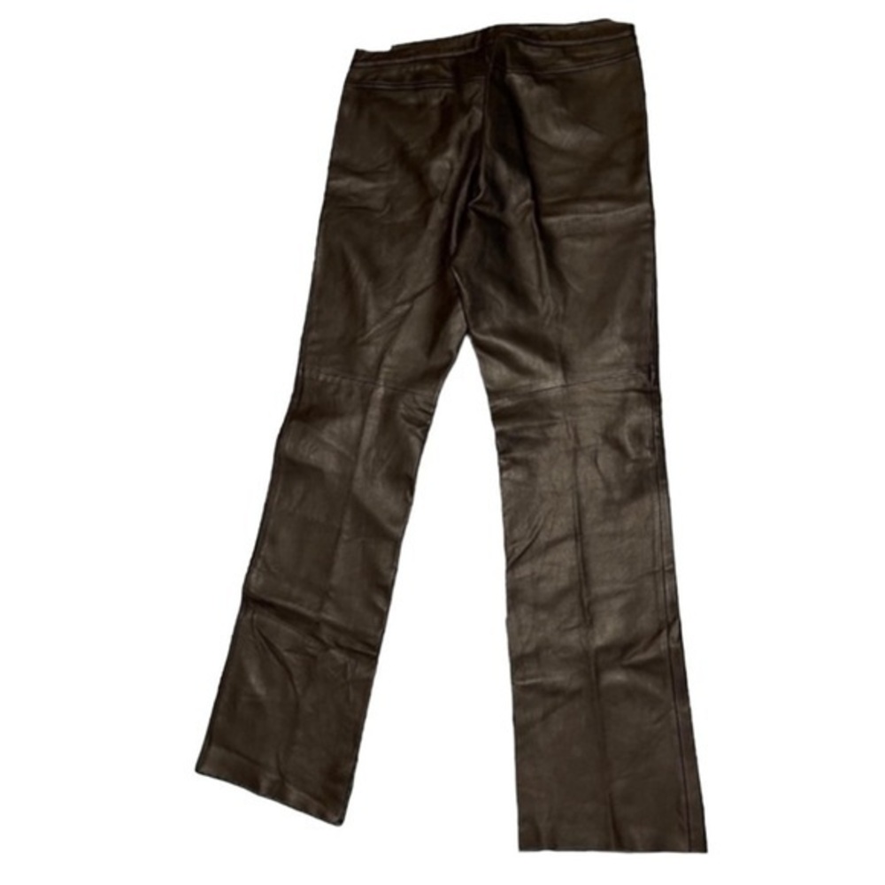 Panache New Frontier Chocolate Brown Leather Pants - Picture 1 of 4
